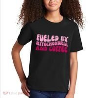 Fueled By Mitochondria And Coffee Funny Kids T-Shirt thumb 2