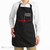 Funny Brainrot Meme Saddam HusseinS Hiding Spot Teen Joke Apron thumb 2