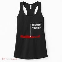 Funny Brainrot Meme Saddam HusseinS Hiding Spot Teen Joke Women's Tank Top thumb 0