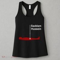 Funny Brainrot Meme Saddam HusseinS Hiding Spot Teen Joke Women's Tank Top thumb 3