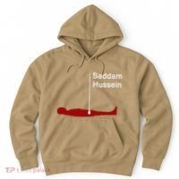 Funny Brainrot Meme Saddam HusseinS Hiding Spot Teen Joke Hoodie thumb 0