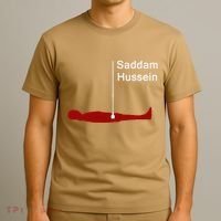 Funny Brainrot Meme Saddam HusseinS Hiding Spot Teen Joke T-Shirt thumb 3