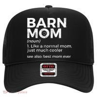 Funny Barn Mom Definition Best Mom Ever Horse Riding Hat thumb 0