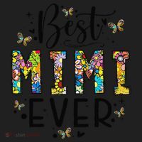 Floral Best Mimi Evers Mother's Day Gift For Best Mimi Women's Sweatshirt thumb 2
