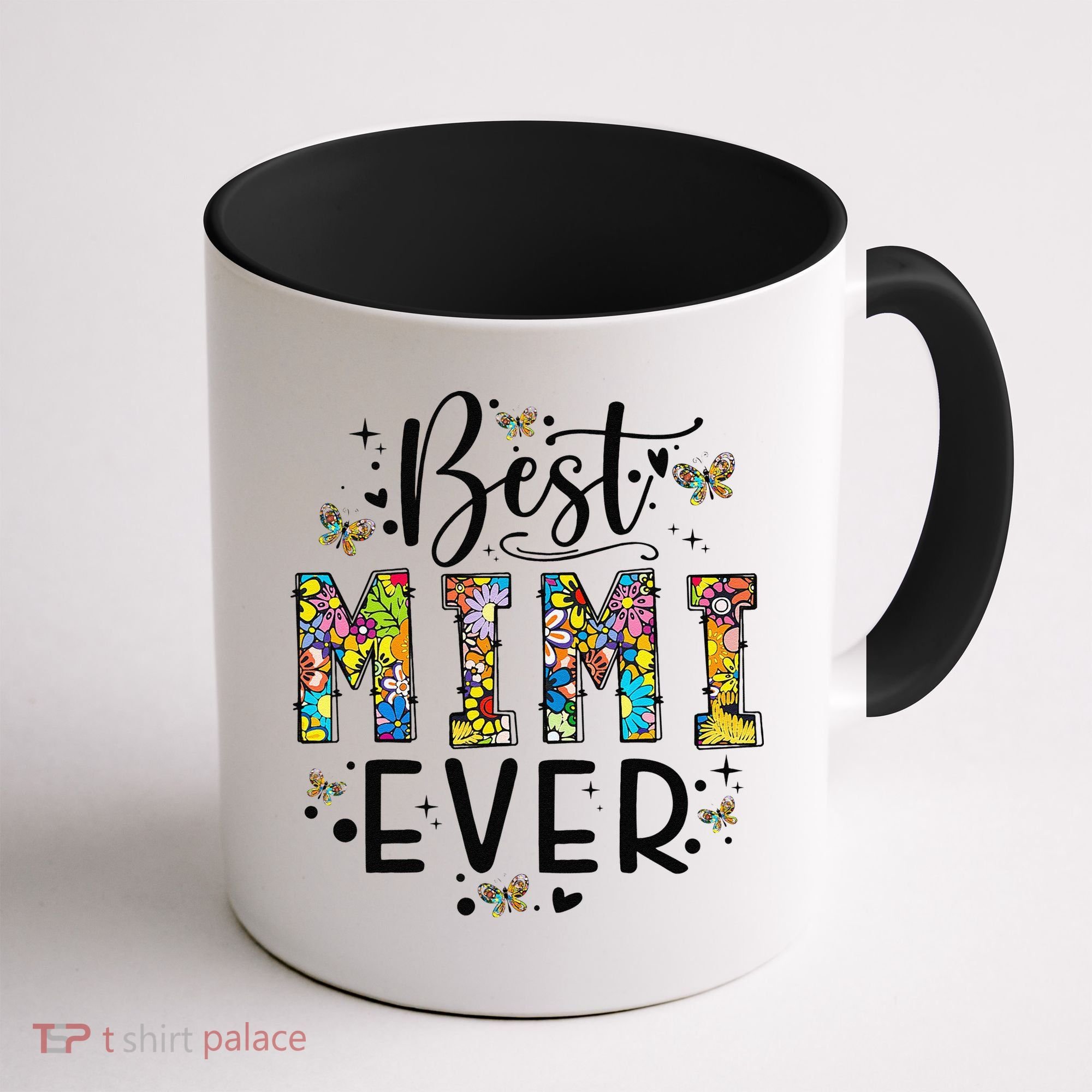 Floral Best Mimi Evers Mother's Day Gift For Best Mimi Coffee Mug