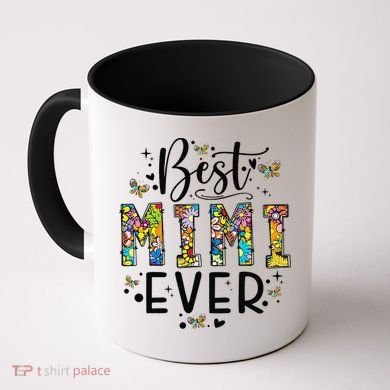 Floral Best Mimi Evers Mother's Day Gift For Best Mimi Coffee Mug