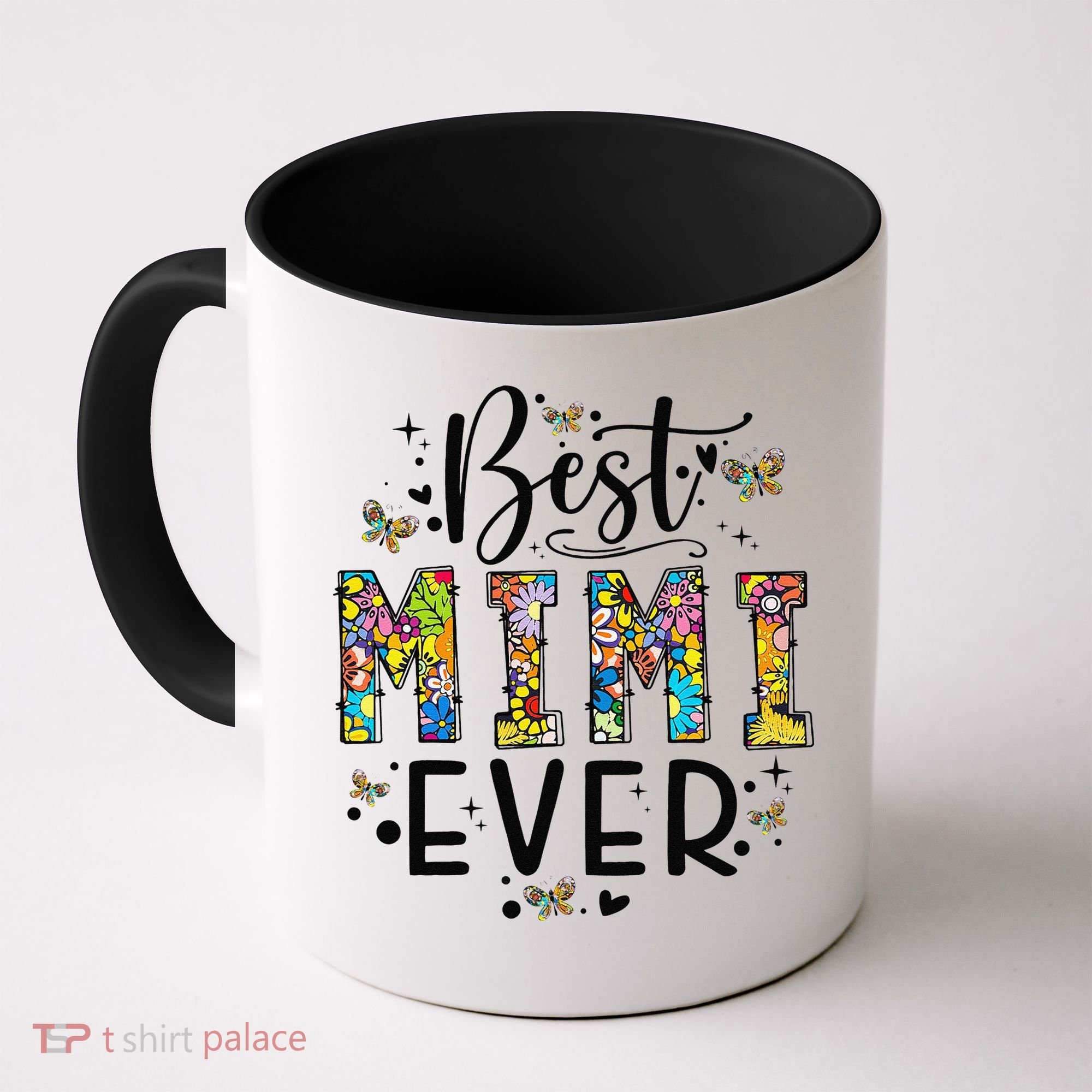 Floral Best Mimi Evers Mother's Day Gift For Best Mimi Coffee Mug