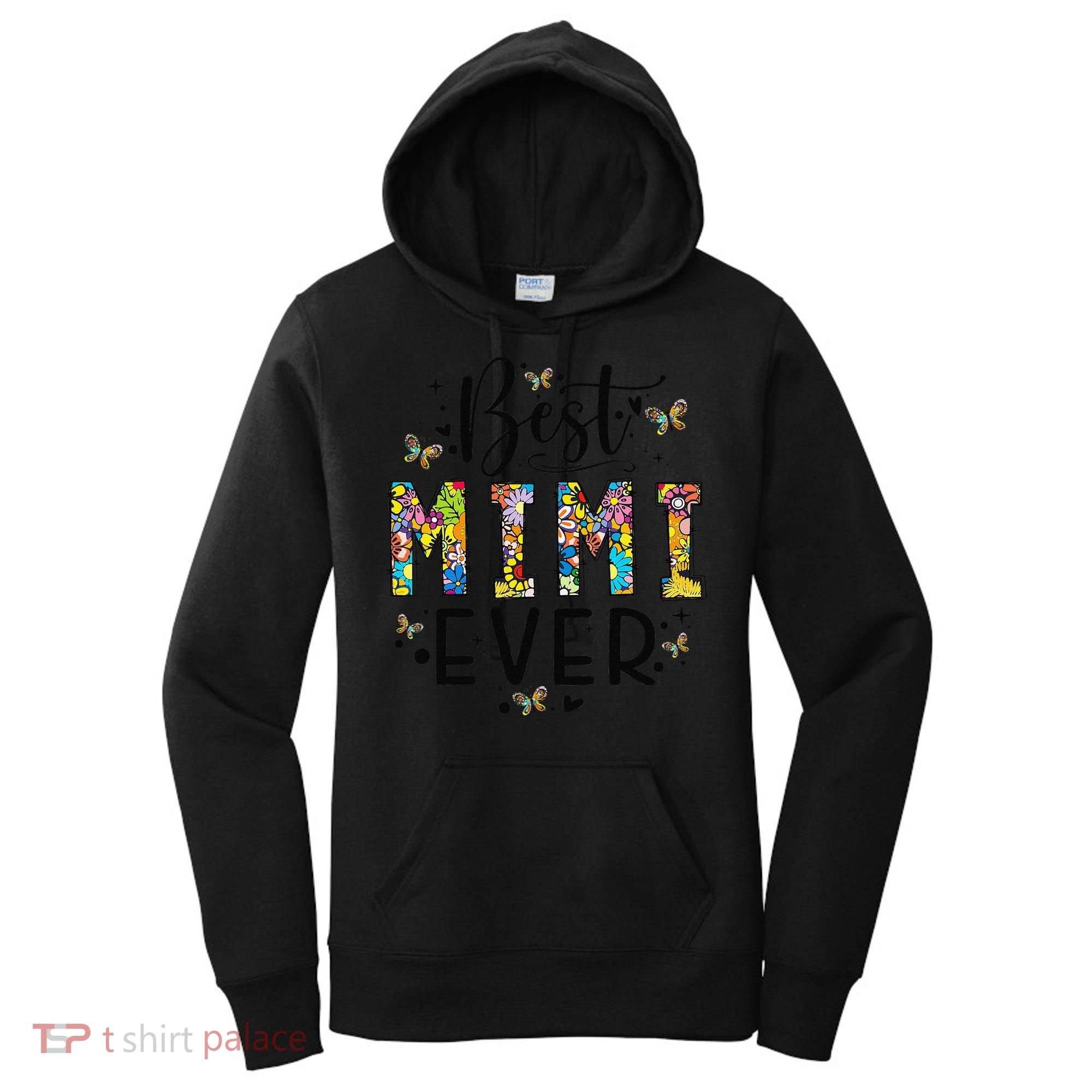 Floral Best Mimi Evers Mother's Day Gift For Best Mimi Women's Hoodie