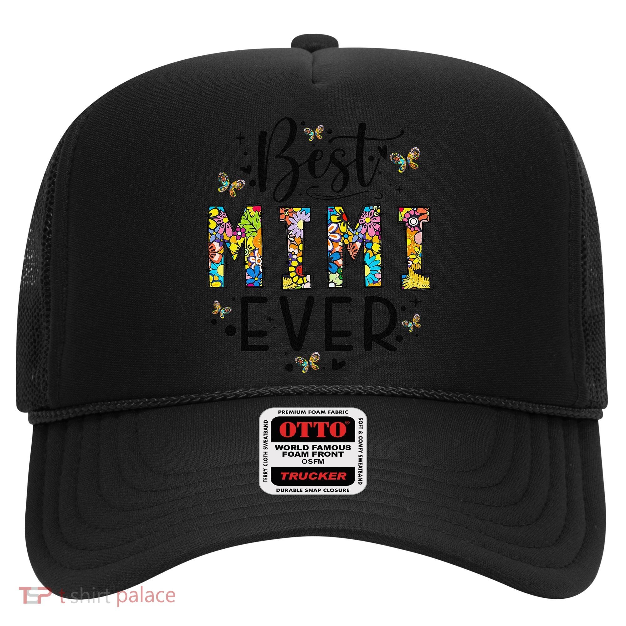 Floral Best Mimi Evers Mother's Day Gift For Best Mimi Hat