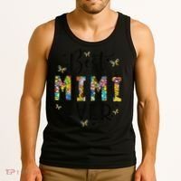 Floral Best Mimi Evers Mother's Day Gift For Best Mimi Tank Top thumb 3