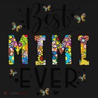 Floral Best Mimi Evers Mother's Day Gift For Best Mimi Visor thumb 3