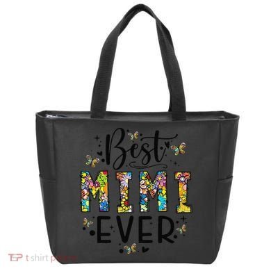 Floral Best Mimi Evers Mother's Day Gift For Best Mimi Tote Bag