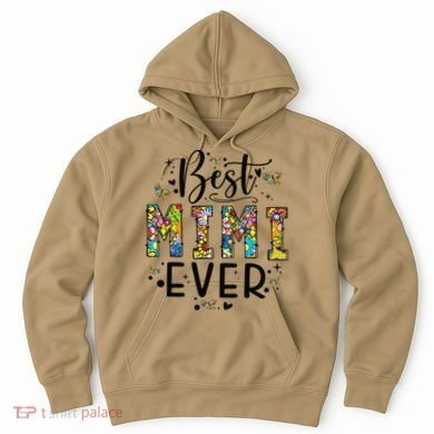 Floral Best Mimi Evers Mother's Day Gift For Best Mimi Hoodie