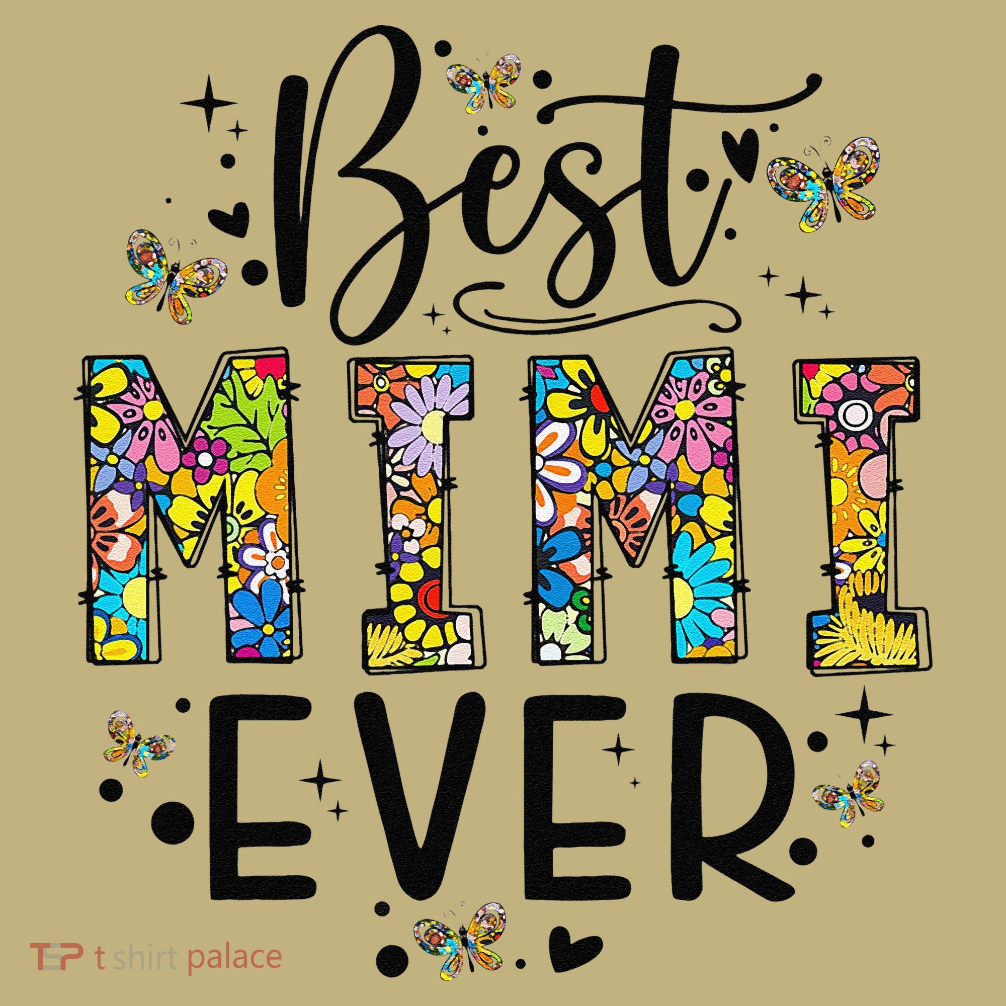 Floral Best Mimi Evers Mother's Day Gift For Best Mimi Mousepad