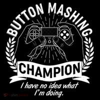 Funny Button Mashing Champion Video Gamer Women's Hoodie thumb 2
