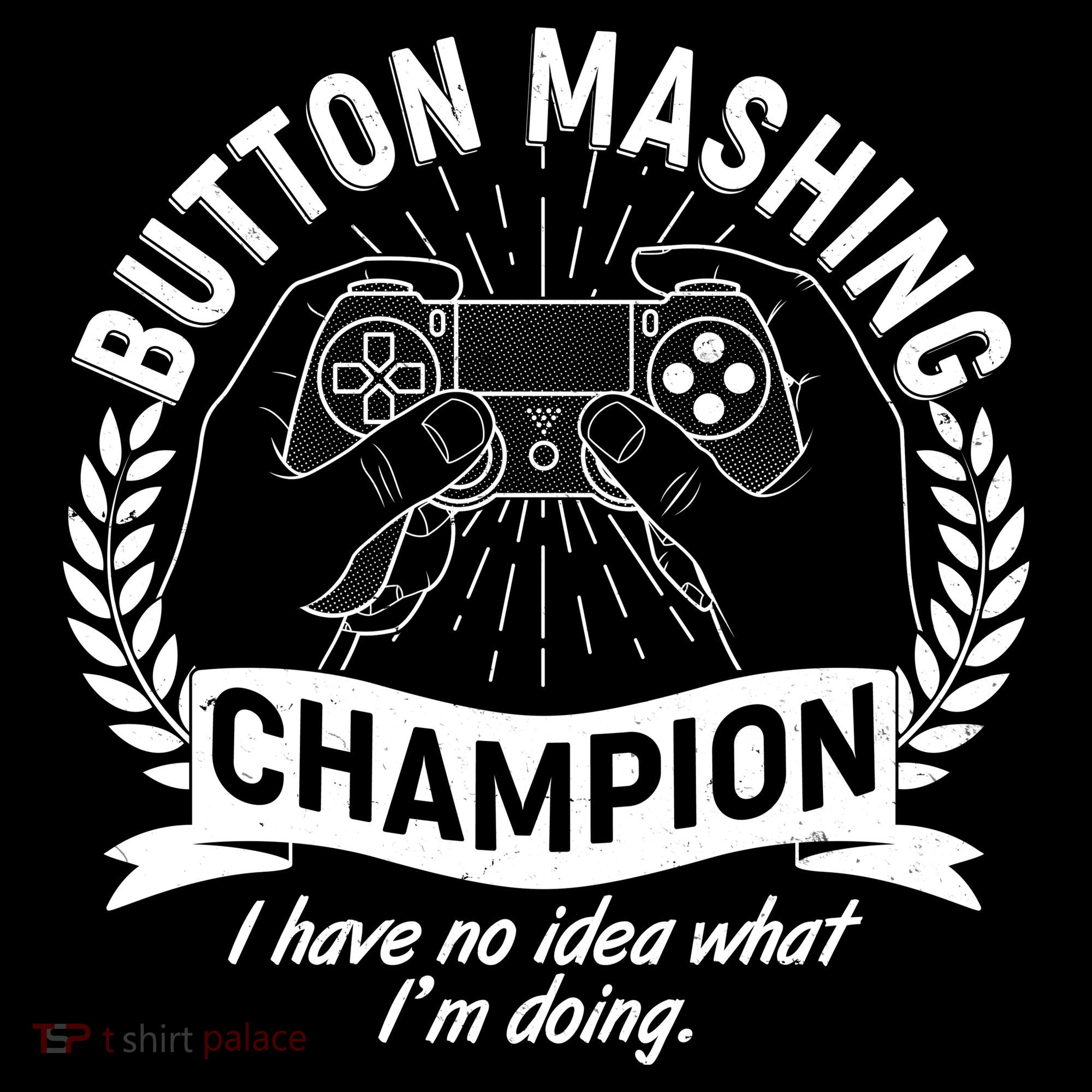 Funny Button Mashing Champion Video Gamer Women's Tank Top