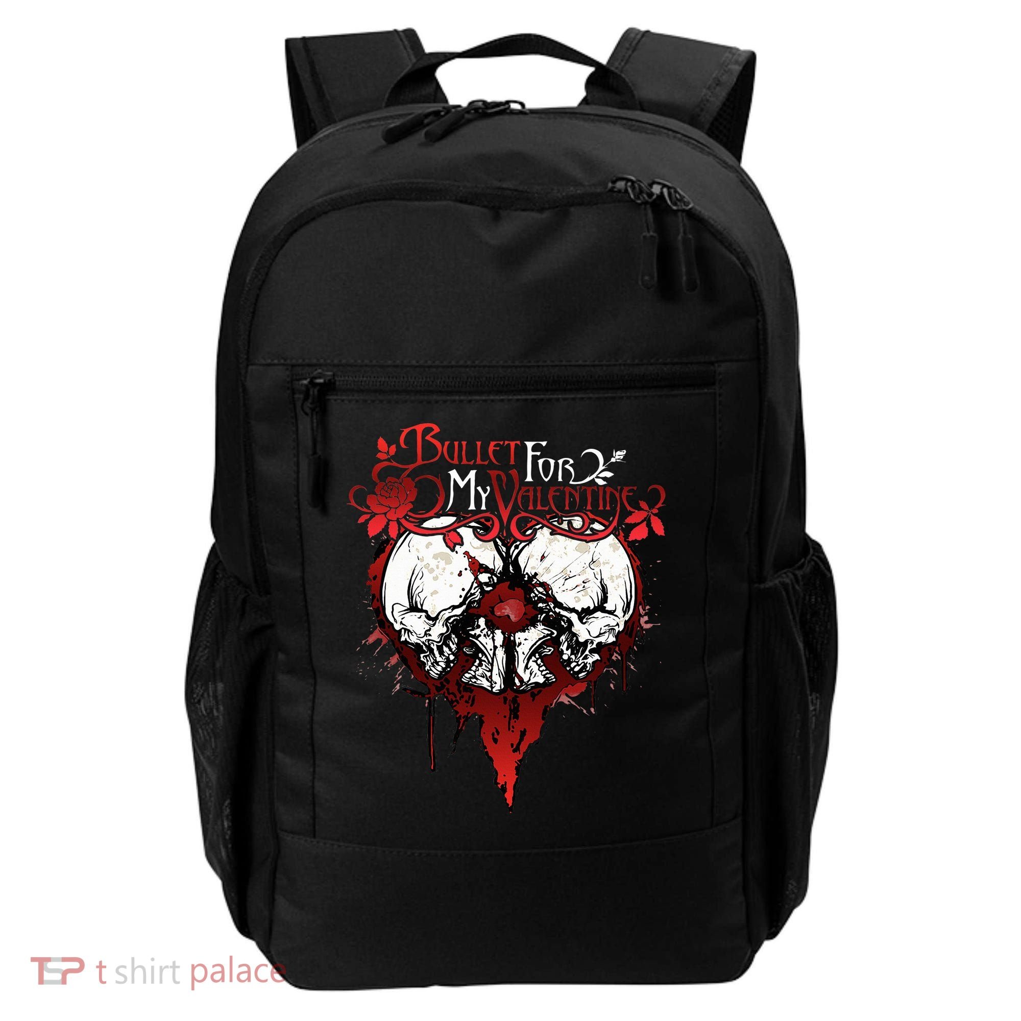 Funny Bullet My For Valentine Splattered Logo Gift Backpack