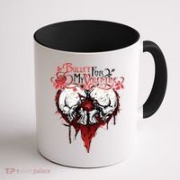 Funny Bullet My For Valentine Splattered Logo Gift Coffee Mug thumb 1