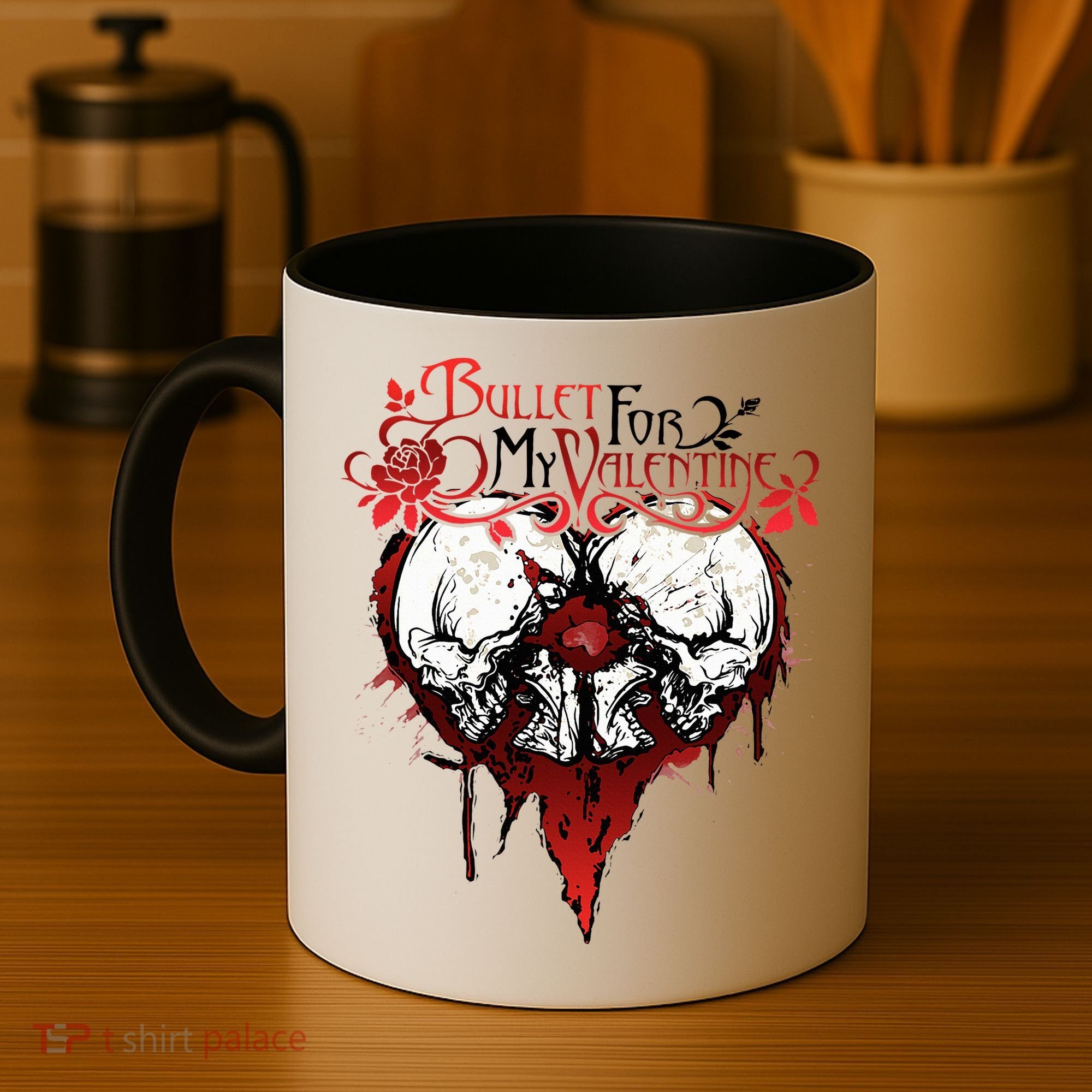 Funny Bullet My For Valentine Splattered Logo Gift Coffee Mug
