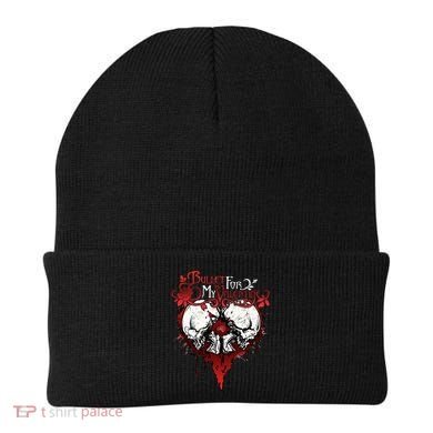 Funny Bullet My For Valentine Splattered Logo Gift Beanie