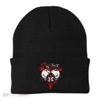 Funny Bullet My For Valentine Splattered Logo Gift Beanie thumb 0
