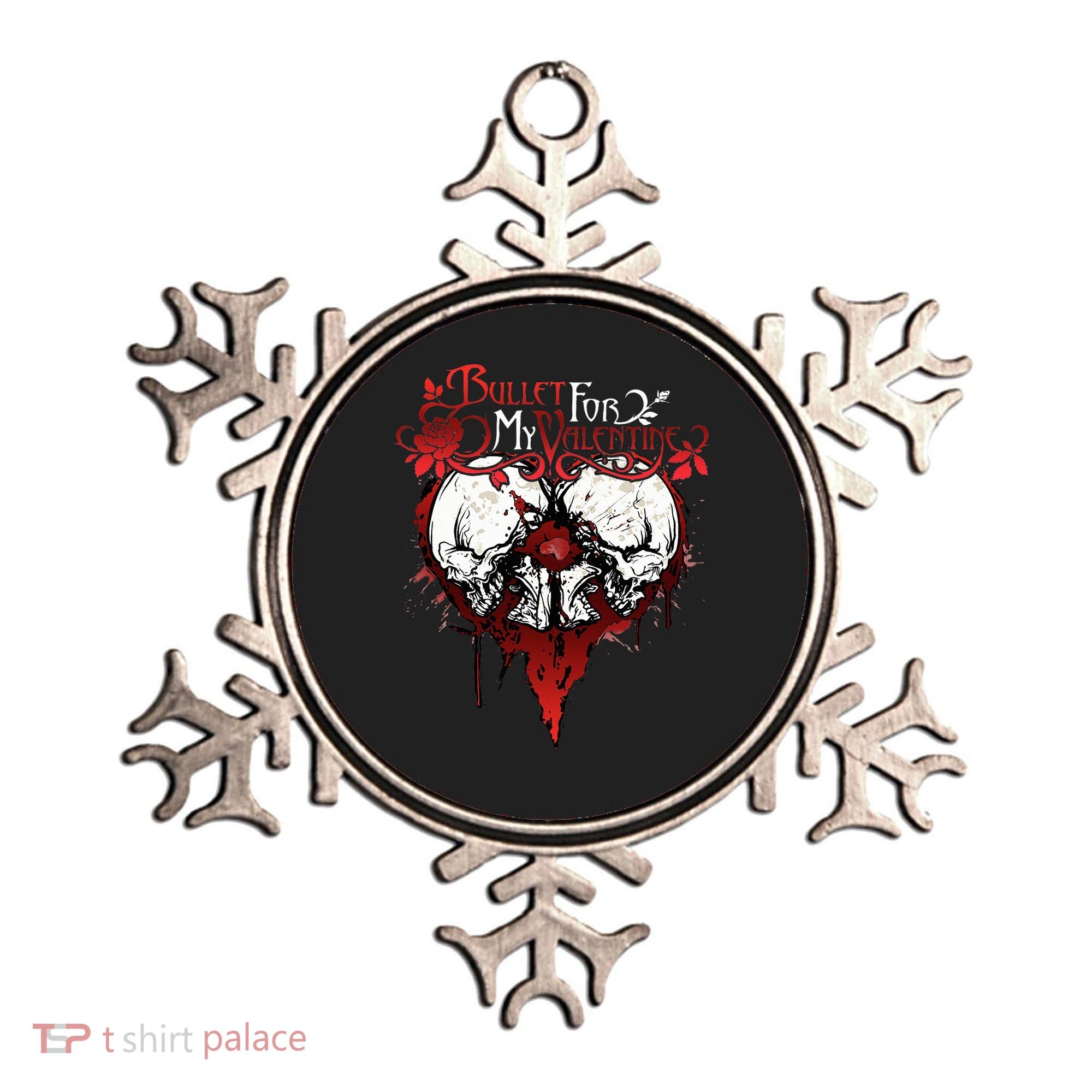 Funny Bullet My For Valentine Splattered Logo Gift Ornament