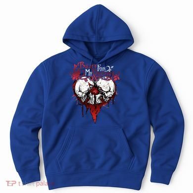 Funny Bullet My For Valentine Splattered Logo Gift Hoodie