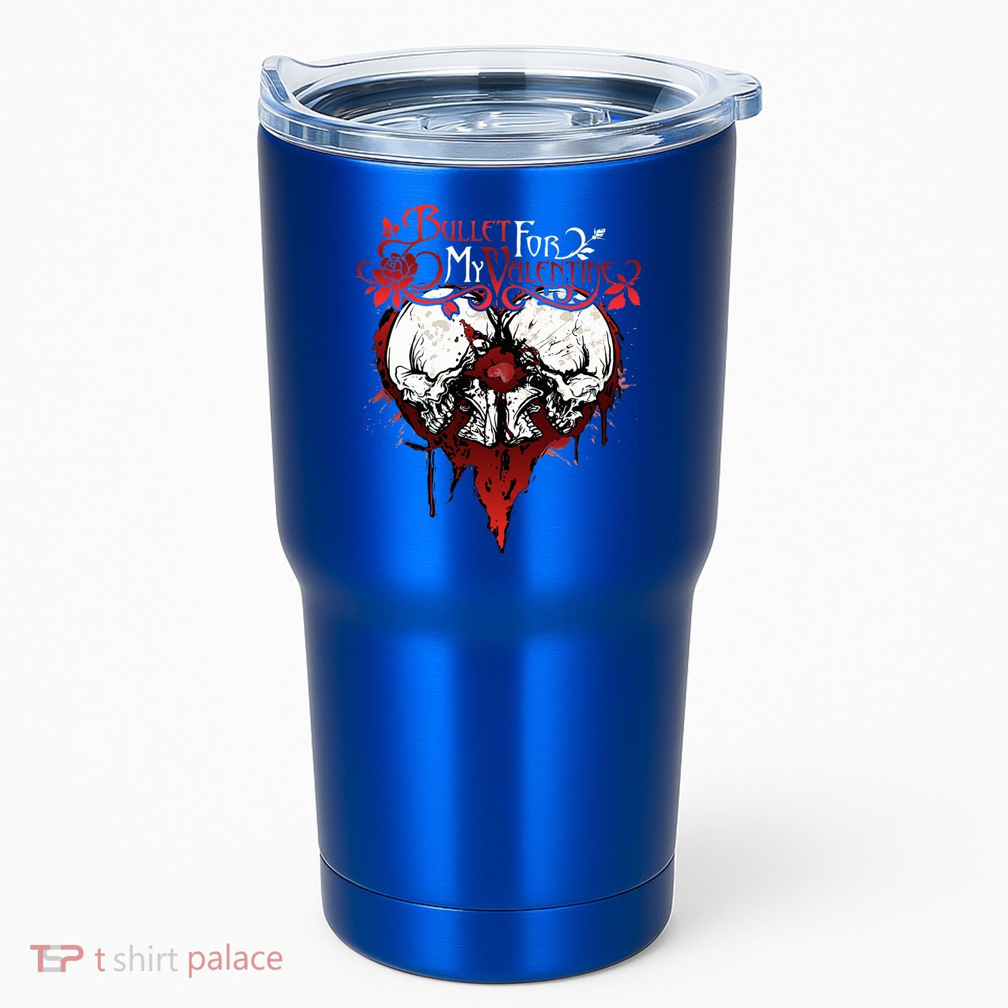 Funny Bullet My For Valentine Splattered Logo Gift Tumbler