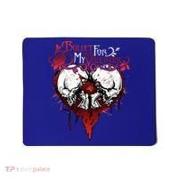 Funny Bullet My For Valentine Splattered Logo Gift Mousepad thumb 0