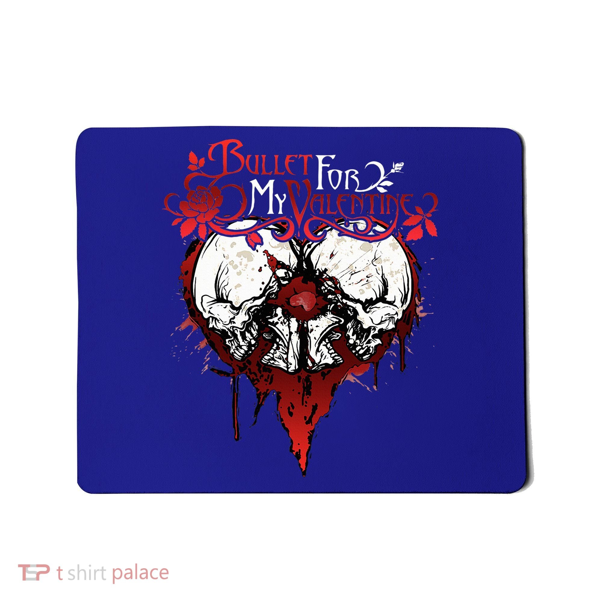 Funny Bullet My For Valentine Splattered Logo Gift Mousepad