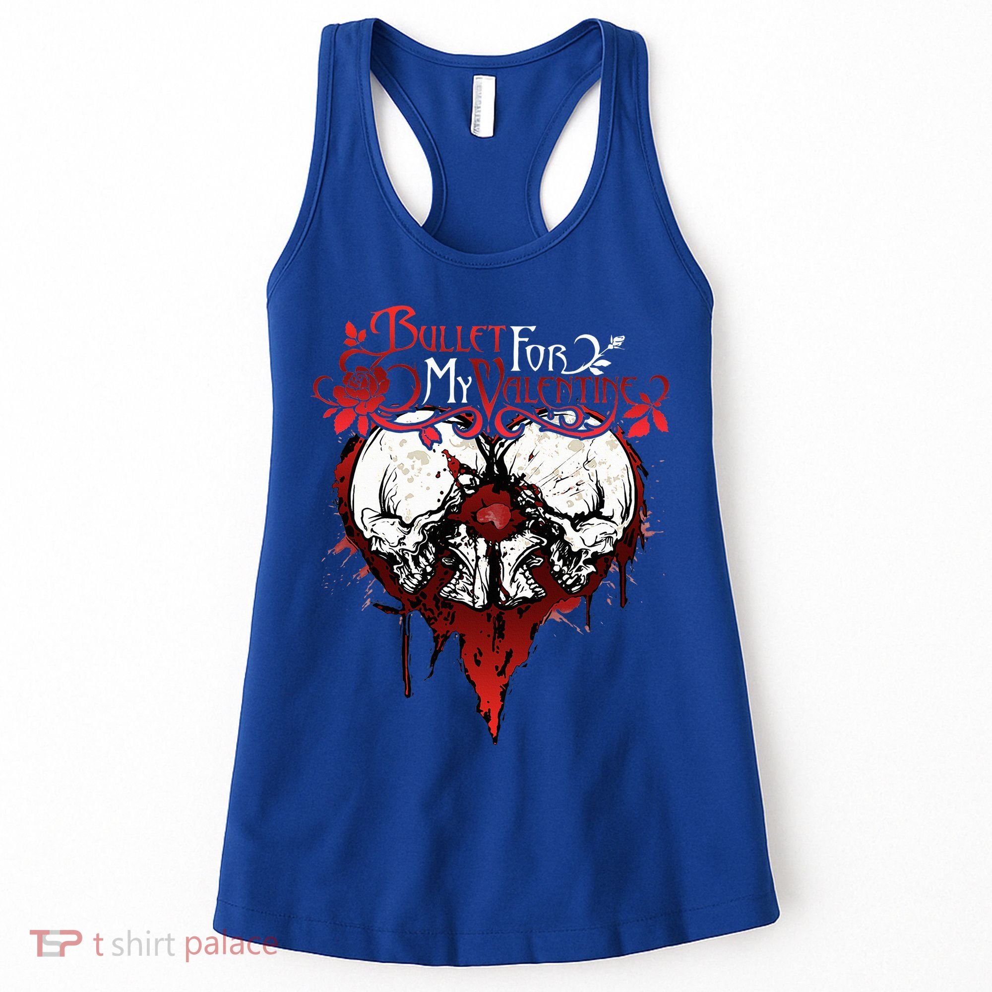 Funny Bullet My For Valentine Splattered Logo Gift Women's Tank Top