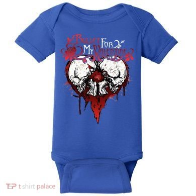 Funny Bullet My For Valentine Splattered Logo Gift Baby Bodysuit