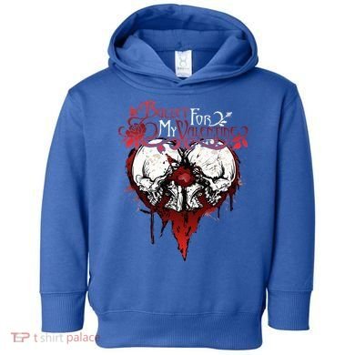 Funny Bullet My For Valentine Splattered Logo Gift Toddler Hoodie