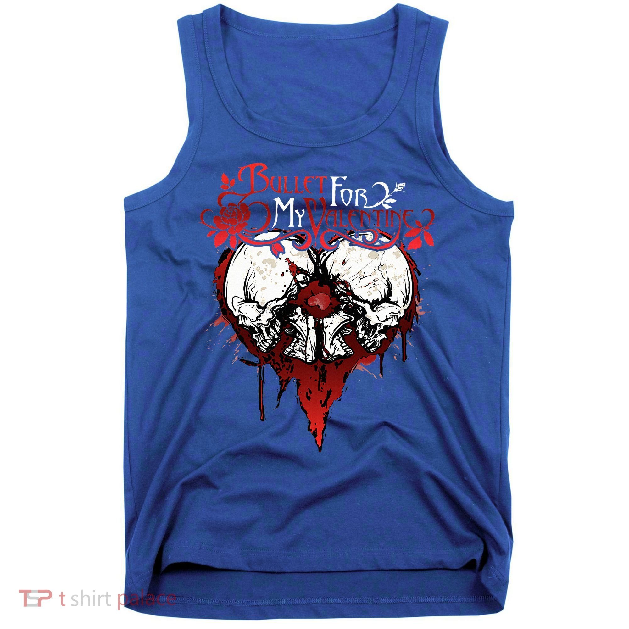 Funny Bullet My For Valentine Splattered Logo Gift Tank Top