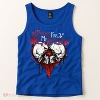Funny Bullet My For Valentine Splattered Logo Gift Tank Top thumb 2
