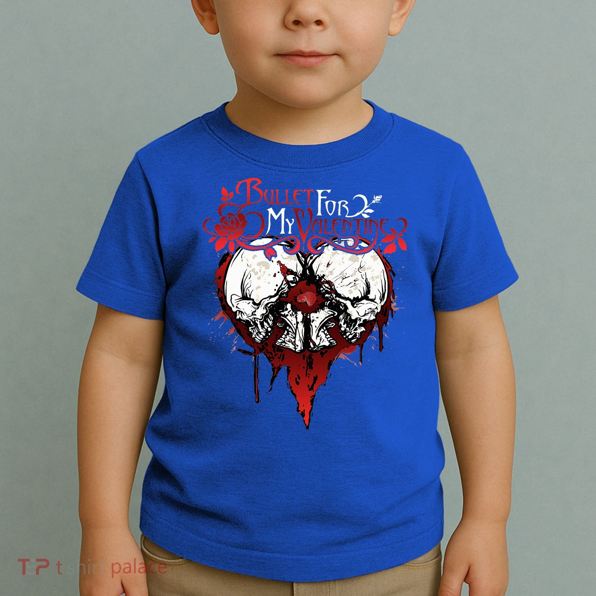 Funny Bullet My For Valentine Splattered Logo Gift Toddler T-Shirt