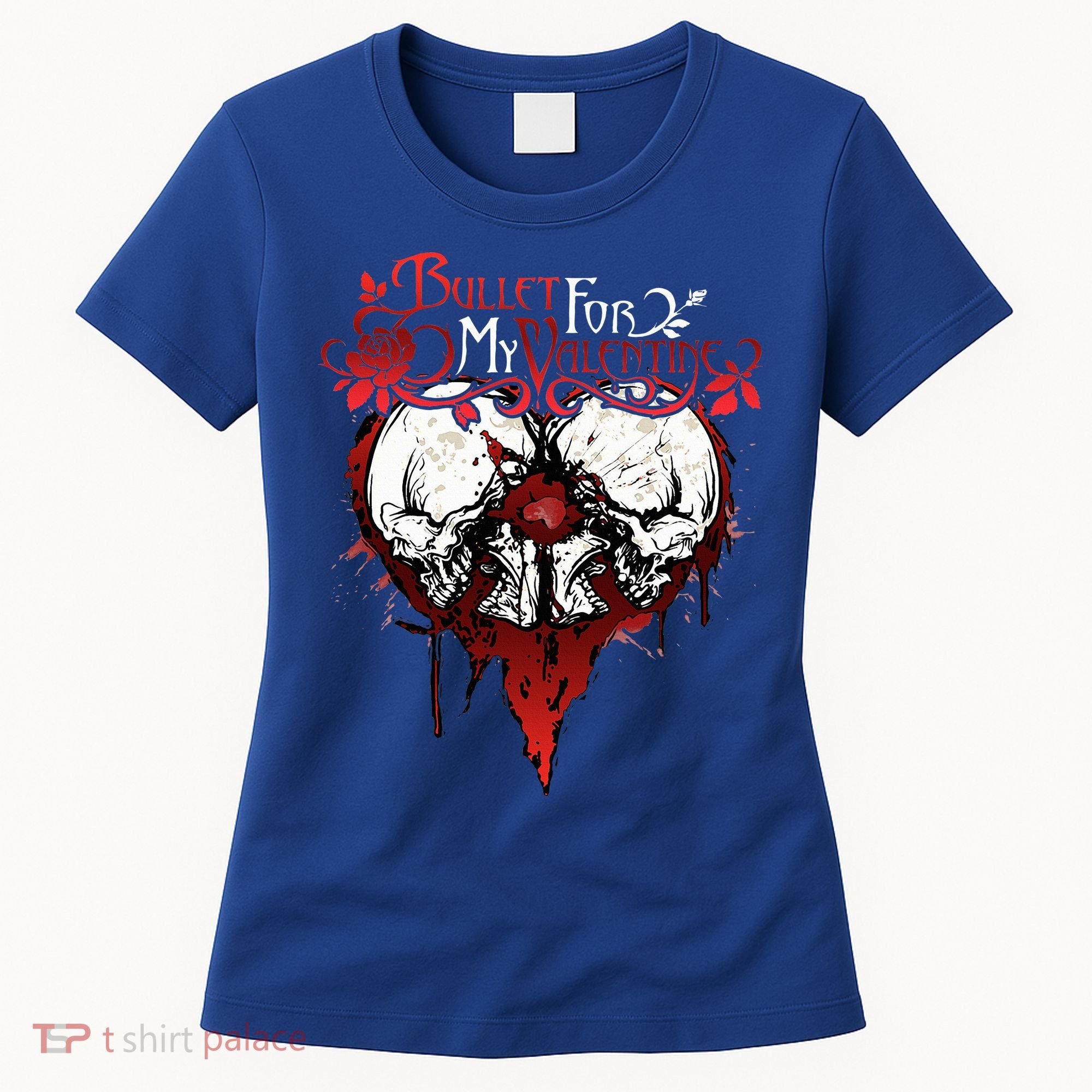 Funny Bullet My For Valentine Splattered Logo Gift Women's T-Shirt