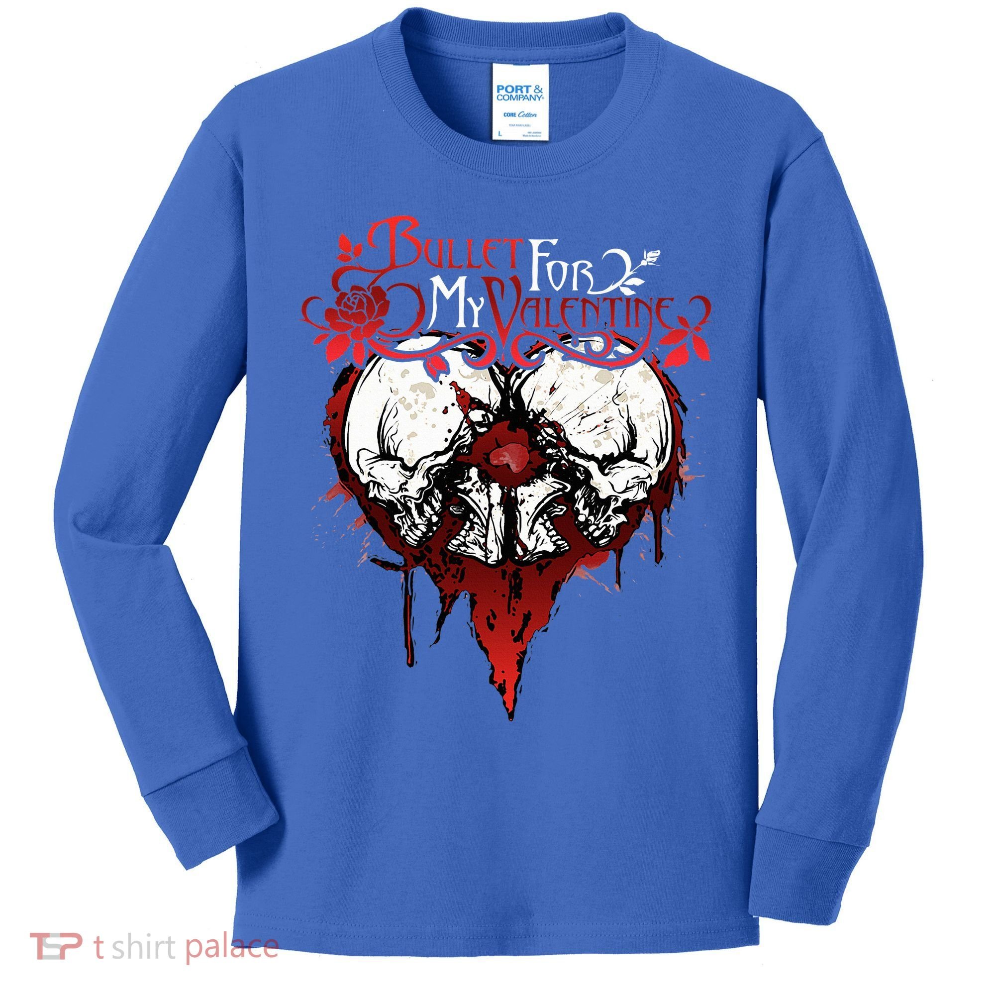Funny Bullet My For Valentine Splattered Logo Gift Kids Long Sleeve Shirt