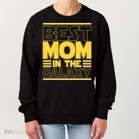 Funny Best Mom In The Galaxy SciFi Fan Women's Sweatshirt thumb 0