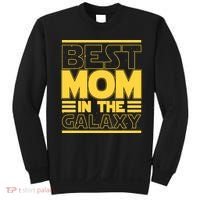 Funny Best Mom In The Galaxy SciFi Fan Sweatshirt thumb 0