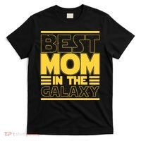 Funny Best Mom In The Galaxy SciFi Fan T-Shirt thumb 0