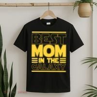 Funny Best Mom In The Galaxy SciFi Fan T-Shirt thumb 2