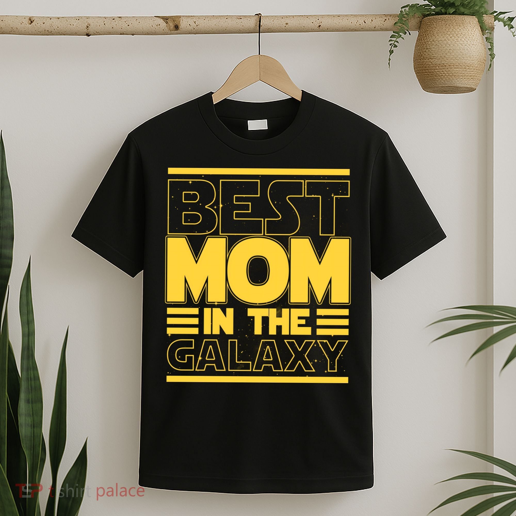 Funny Best Mom In The Galaxy SciFi Fan T-Shirt