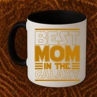 Funny Best Mom In The Galaxy SciFi Fan Coffee Mug thumb 2