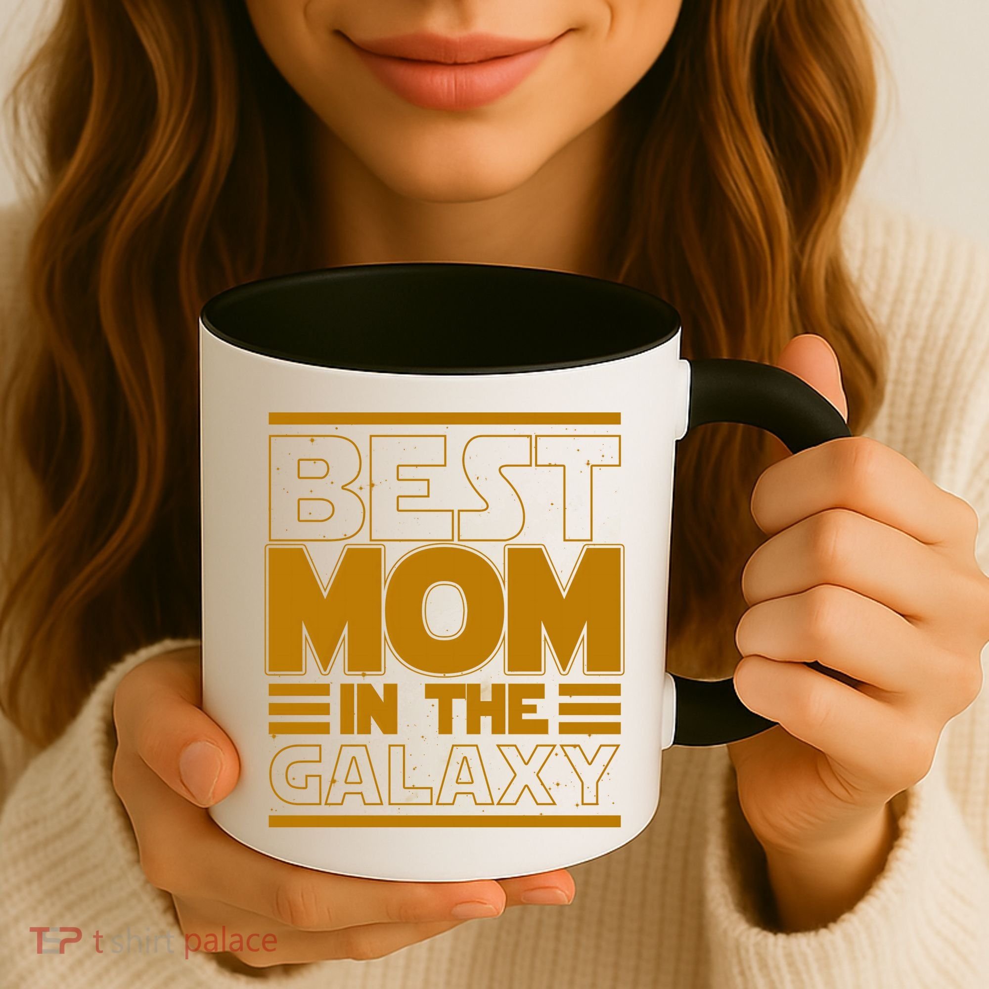 Funny Best Mom In The Galaxy SciFi Fan Coffee Mug