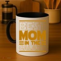 Funny Best Mom In The Galaxy SciFi Fan Coffee Mug thumb 4