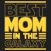 Funny Best Mom In The Galaxy SciFi Fan Beanie thumb 2