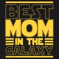 Funny Best Mom In The Galaxy SciFi Fan Women's Hoodie thumb 2