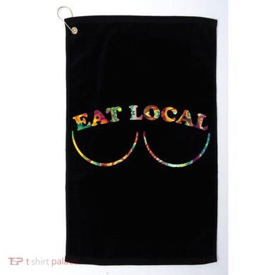 Funny Breastfeeding Meme Mom Eat Local Milk Source Great Gift Golf Towel