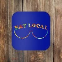 Funny Breastfeeding Meme Mom Eat Local Milk Source Great Gift Coaster thumb 0